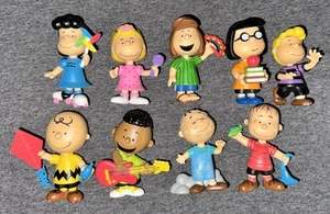 Peanuts Charlie Brown 9 Figuren PVC Spielzeug Set Movie Friends Collection TR1 - Bild 1 von 6