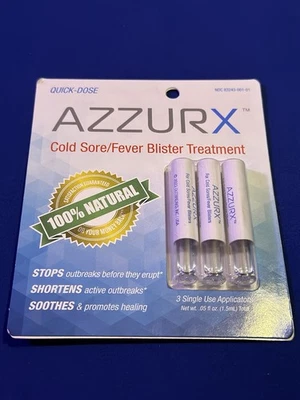 Tratamiento con ampollas de herpes labial/fiebre Azzurx Foto 1 de 2