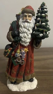PIPKA Old World Santa 1995 STARCOAT # 1334 de 9700 hecho 6” de alto con caja - Imagen 1 de 11
