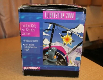 KENSIKO SYSTEMS Flightstick 2000 Deluxe Joystick IBM 15-Pin Connector - Image 1 of 4