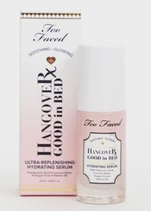 Suero hidratante ultra reponente Too Faced resaca bueno en cama TAMAÑO COMPLETO NUEVO EN CAJA - Imagen 1 de 2