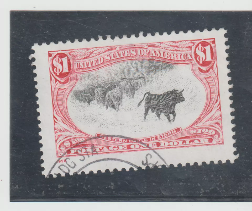 US Scott #3209h- $1 Trans Mississippi Centennial Single Used 1998 - Image 1 of 1