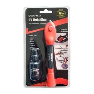 Kit Adesivo Luce UV Trasparente Autoadesivo Plastica Liquida Saldatrice 5... - Foto 1 di 4