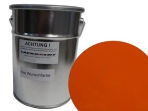 5 Liter Spritzfertig Basislack geeignet für Porsche 8C6 Orange Autolack Lackpoi - Picture 1 of 1