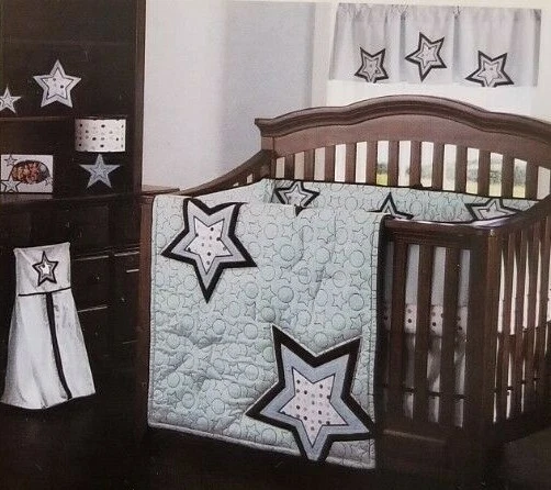 Sábana bajera ajustable Bean Sprout Mod Star nueva en paquete Foto 1 de 4