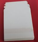 Enveloppe des expéditeurs de CD/DVD en carton blanc avec rabat auto-scellé, 5 5/8 X 6 1/2 200 pièces