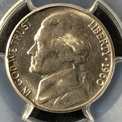 1960-D 5C Jefferson Nickel PCGS MS64       36337611 - Image 1 of 4