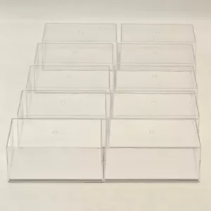 Display Box Acrylic Case Stand Transparent Dustproof for 1:72 1:43 IXO TSM Model - Foto 1 di 28