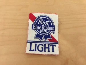 pabst cinta azul luz cerveza, parche vintage PBR,, no años 70, sin borde - Imagen 1 de 2