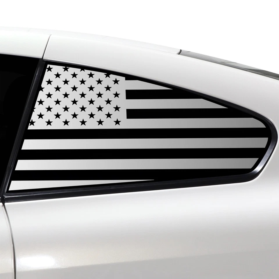 Adesivo adesivo bandeira americana compatível com Infiniti G37 2008-2013 quarto de janela - Imagem 1 de 4