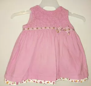 The Children's Place Baby Girl Size 3-6 Months Pink Corduroy Dress - Picture 1 of 4