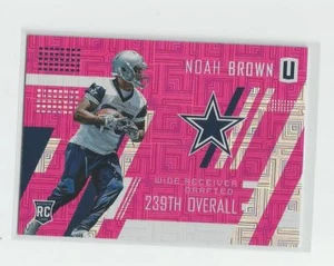 2017 Unparalleled  NOAH BROWN   Pink Escher Squares  093/299 - Picture 1 of 1