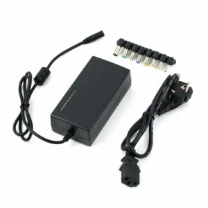 ALIMENTATORE UNIVERSALE 120 W PC LAPTOP UFFICIO CASA NOTEBOOK 8 ADATTATORI - Foto 1 di 1