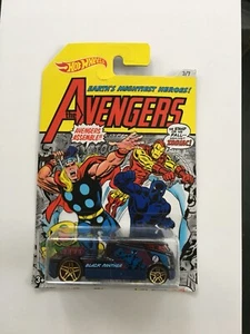 Hot Wheels Avengers Qombee Black Panther - Picture 1 of 3