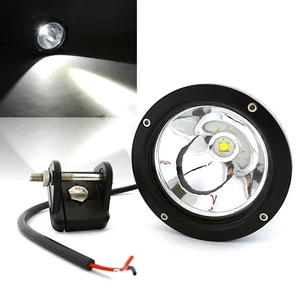 3" LED Round Spot Light Boat Work Truck Grill Bumper Off Road Fits Jeep - Picture 1 of 8