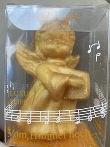 Kappus Vintage Christmas Hummel Angel Gold Luxury Soap Stocking Stuffer Germany - Picture 1 of 6