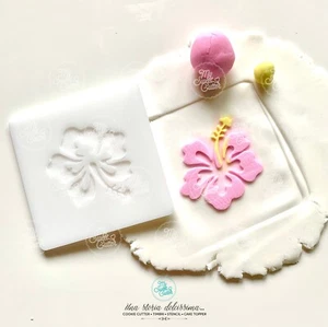 Fiore Hawaiano Lilo Stitch FORMINA BISCOTTI Per Rilievo Texture 5cm Circa - Picture 1 of 1