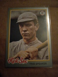2022 Archives Base Silver #125 Tris Speaker /99 - Boston Red Sox - Imagen 1 de 2