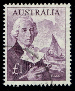 AUSTRALIA - 1964 - G. BASS - Sc #378 - Used VF - Picture 1 of 2