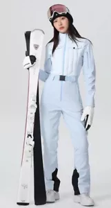 SnowVerb Womens Girls Ski Suit Light Blue Size Small - Picture 1 of 2