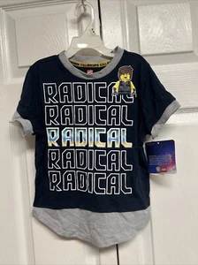 LEGO The Lego Movie 2 Boy’s T-Shirt Size XS Radical Still Awesome NWT - Picture 1 of 8