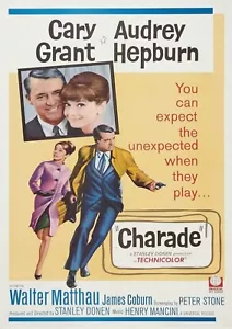 Cary Grant - Charade (A4 Size - 210 x 297mm - 8.25"x 11.75"). - Picture 1 of 2