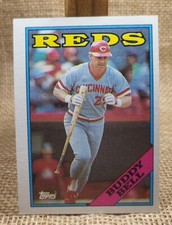 1988 Topps Buddy Bell Baseball Card #130 Reds FREE S&H A2