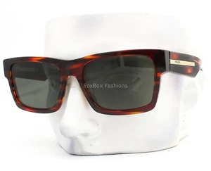 Gafas de sol Prada SPR25Z 16S-03R rojas marrones habana polarizadas 53 mm con estuche - Imagen 1 de 10