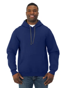 Fruit of the Loom Mens Sofspun Hooded Sweatshirt SF76R FTL-SF76R.EbayUS - Picture 1 of 52