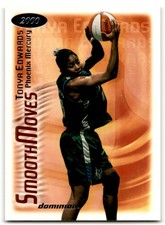 2000-01 SkyBox Dominion WNBA Smooth Moves Tonya Edwards Phoenix Mercury #153