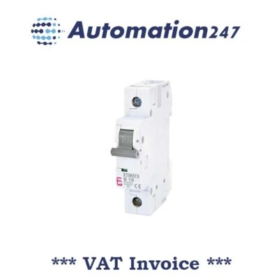 ETI POLAM ETIMAT 6 1P B16 002111516 MCB 1P B 16A Leitungsschutzschalter 002874
