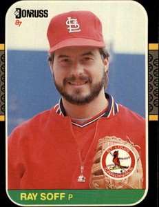 1987 Donruss Baseball #631 Ray Soff