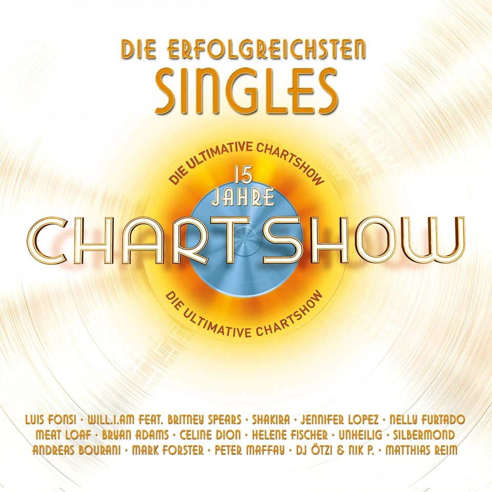 Die Ultimative Chartshow - Erfolgreichste Singles von Various Künstler  (CD, 2018, 3 Disks)
