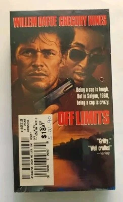 Off Limits VHS SEALED Watermarks CBS Fox Willem Dafoe Gregory Hines VTG  - Image 1 of 4