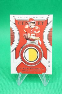 2021 National Treasures Century Materials SP /99 #80 Patrick Mahomes GS1