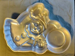 WILTON Clown with Balloons CAKE PAN 502-3193 - vintage 1981 - Picture 1 of 3