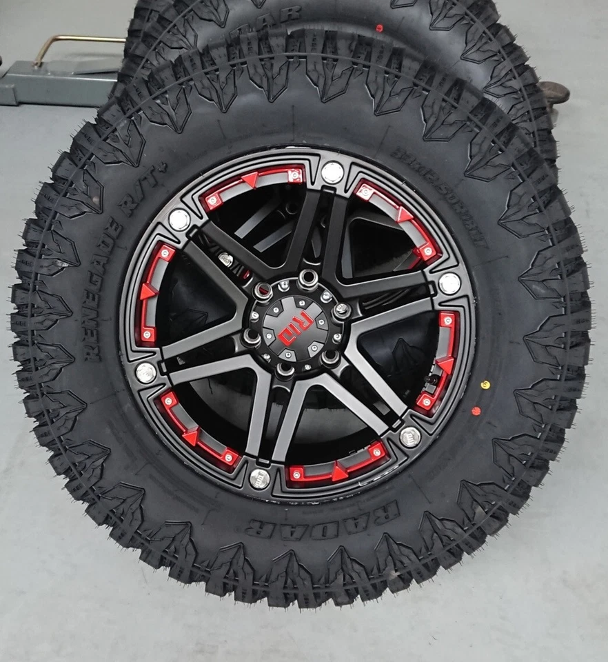 RID R01 9x18 6x139,7 Felgen + Reifen Radar RT+ 33x12,5x18 f. Ford Ranger Raptor - Bild 1 von 1
