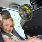 USB Car Seat Fans for Backseat Baby, Electric 5V USB Car Cooling Fan for Car Rea