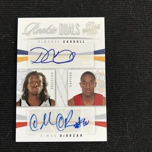 2009-10 Panini Season Update Demar DeRozan Carroll Rookie Dual Auto 39/99 - Picture 1 of 2