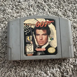 Goldeneye 007 Game Card Cartridge Konsole für Nintendo 64 N64 US Version getestet! - Bild 1 von 2