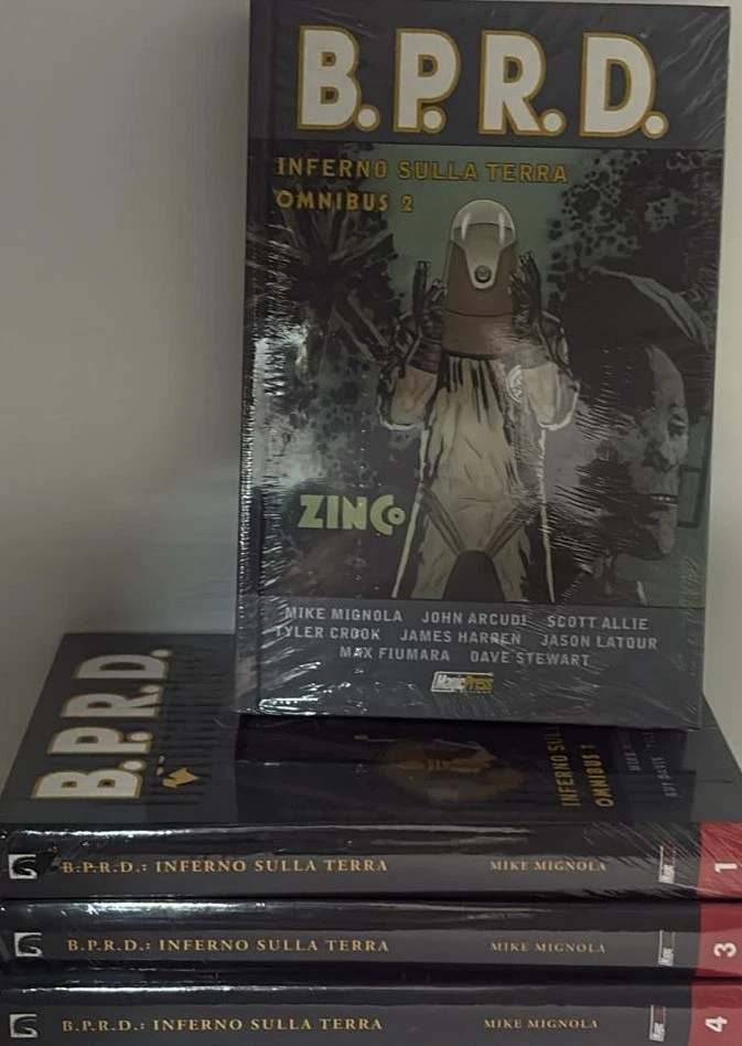 B.P.R.D. Inferno sulla terra 1/4 di Mignola NUOVO ed. Magic Press FU29 - Immagine 1 di 1