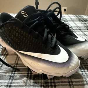 Nike Vapor Ultrafly 2 Keystone Youth 2Y Baseball Cleats AQ8151-003 Black S3 - Picture 1 of 8