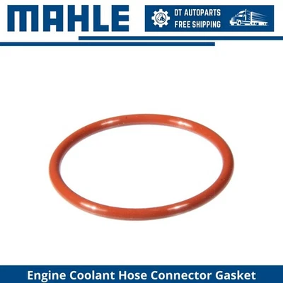 For 08-10 Ford F-550 Super Duty 6.4L Engine Coolant Hose Connector Gasket Mahle - Image 1 of 2