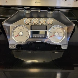 08-10 Ford F250 F350 F450 F550 SD LARIAT 6.4L Instrument Cluster, Diesel, OEM - Picture 1 of 19