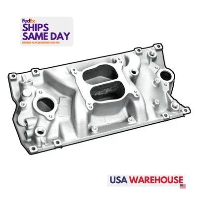 Professional Products 52007, One Sbc Power+Plus Ps Vortec Manifold - Satin Perfo - Image 1 of 4