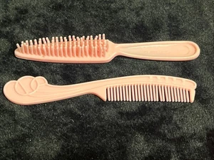 Muñeca Barbie ROSA CLARO Cepillo de Pelo Peine Superstar Años 70 Años 80’s Lote de (2) - Imagen 1 de 9