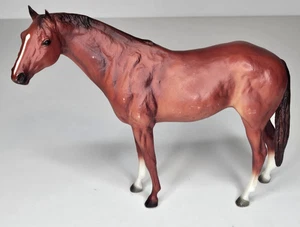 Caballo Breyer Reeves Secretariat rojo castaño pura sangre caballo de carreras #1187 - Imagen 1 de 5