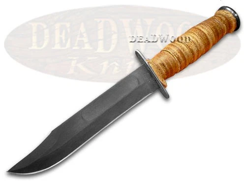 Cuchillo Case xx U.S. Marines USMC hoja fija cuero ranurado acero al carbono 00334 Foto 1 de 4