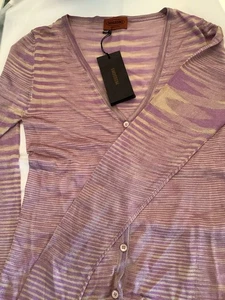 NEU Missoni klassische Strickjacke mit Knopfleiste - S/M - Bild 1 von 5