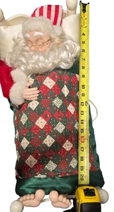 Christmas Telco 1994 Sleeping Santa Snores & Whistles - Bild 1 von 3